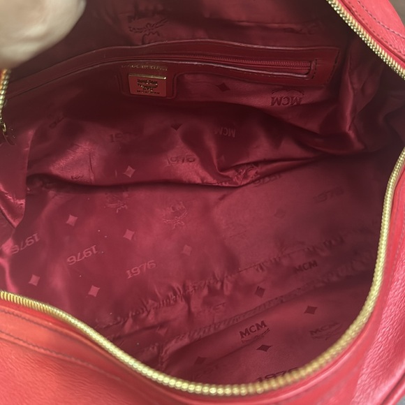 Authentic and Vintage MCM Satchel made in Italy - Picture 8 of 13